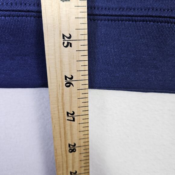 Vineyard Vines Boys Half Zip Pullover Deep Bay Blue Lightweight Sweatshirt XL 18 - Picture 10 of 13